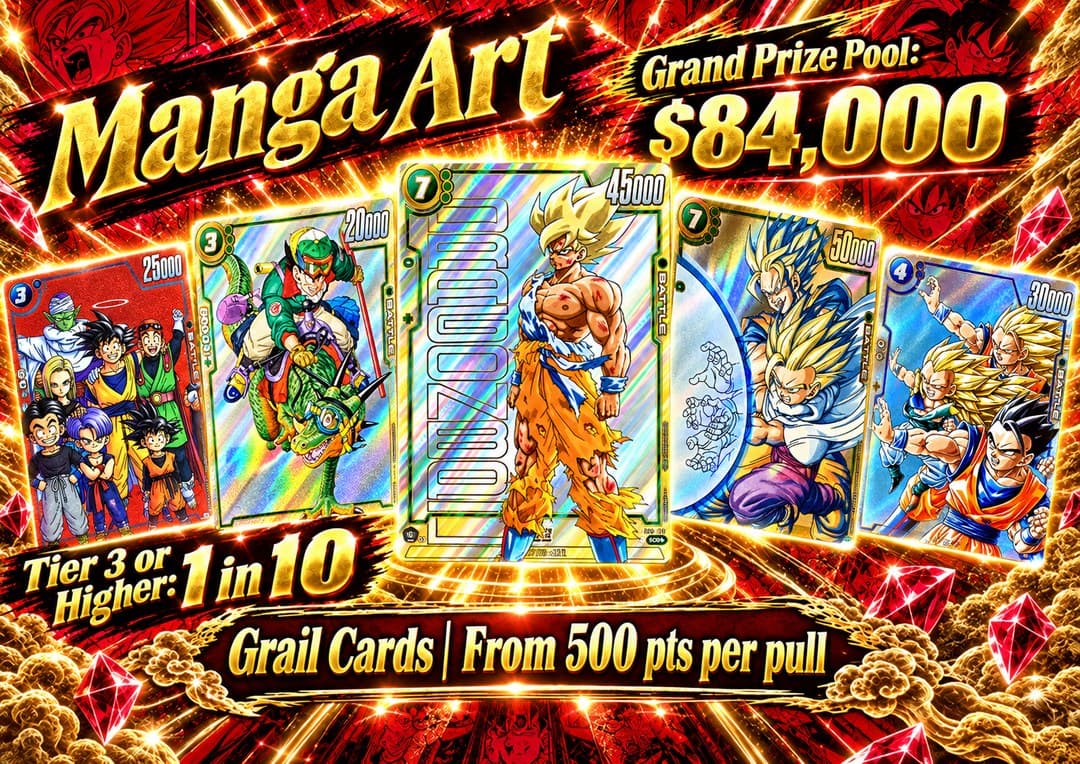 Dragon Ball Manga Art Gacha