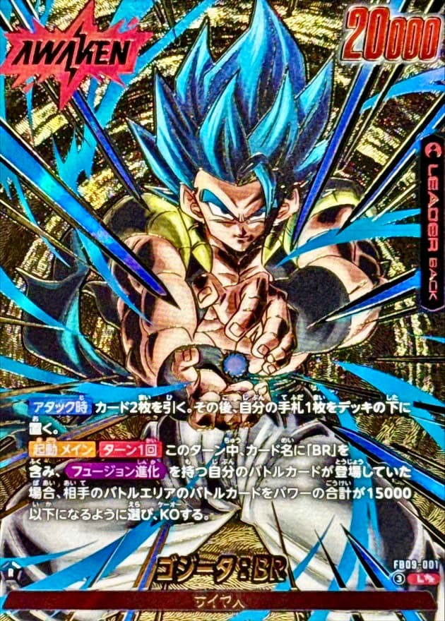 ゴジータ：BR FB09-001 L Wパラレル