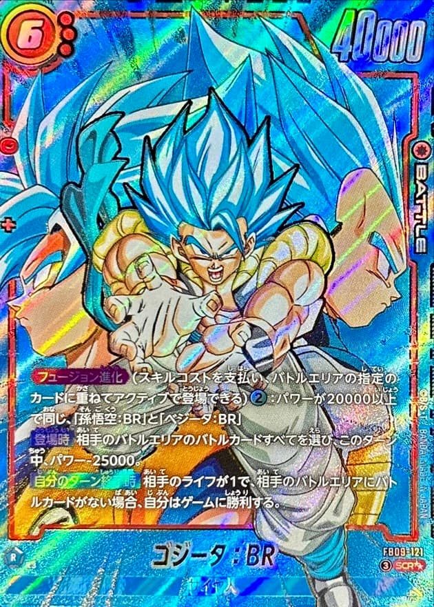 ゴジータ：BR FB09-121 SCR Wパラレル