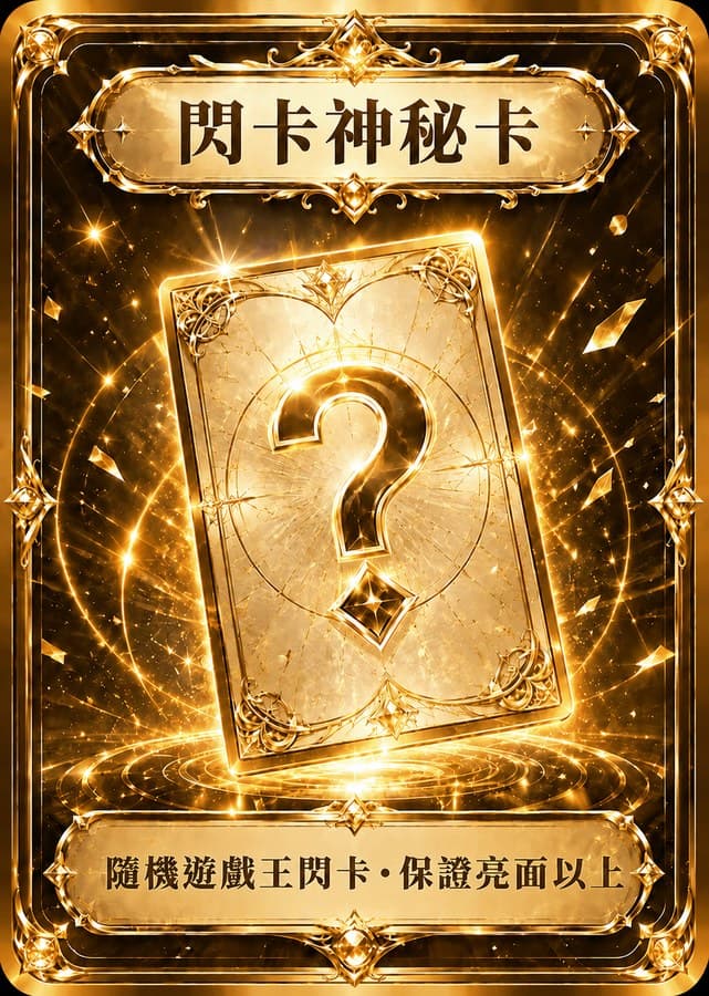 遊戲王 閃卡神秘單卡（1,500點）