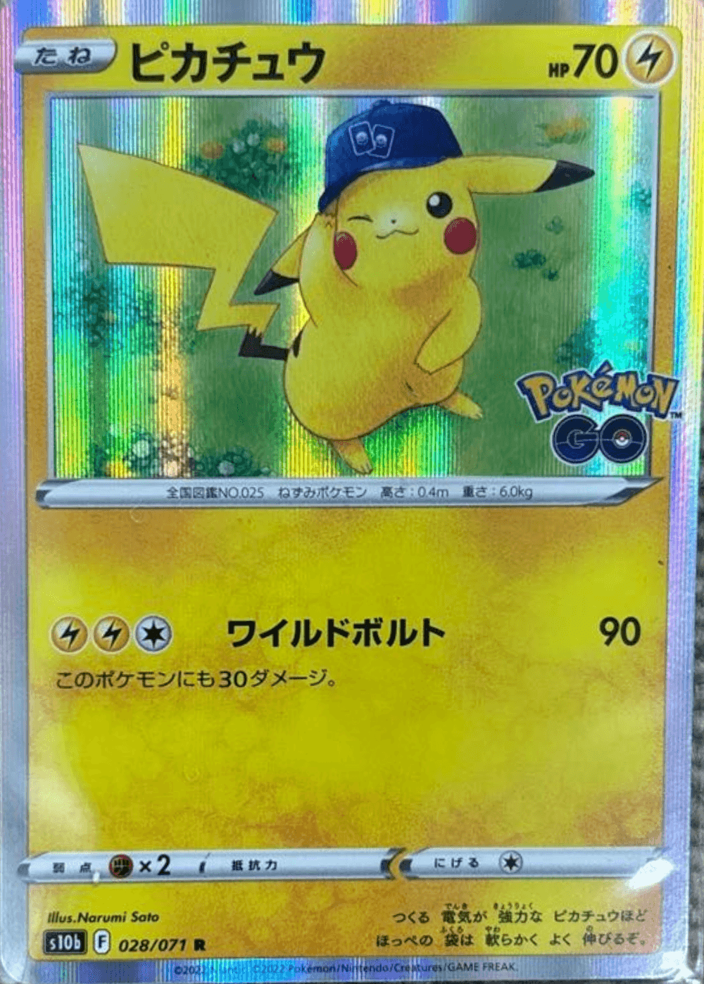 Pikachu R (Pokemon GO)