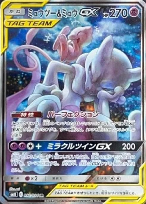 Mewtwo & Mew GX (SA)
